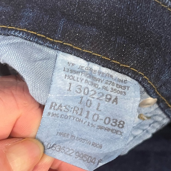 RIDERS by Lee 10 L NWT Misses Stretch Mid-Rise Straight Leg Eased Fit Seat/Thigh - Picture 10 of 12